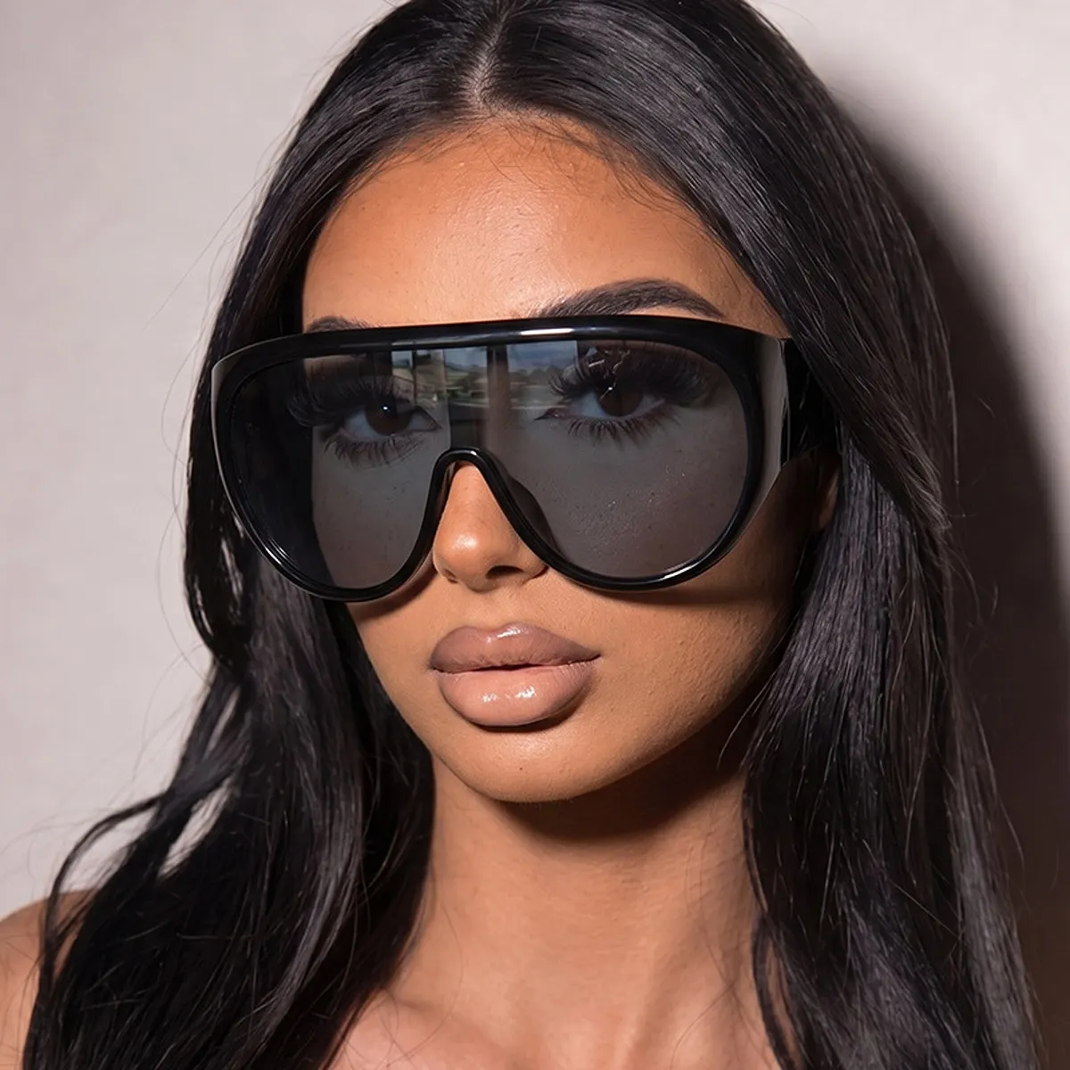 Oversized Tinted Lenses Sunglasses
