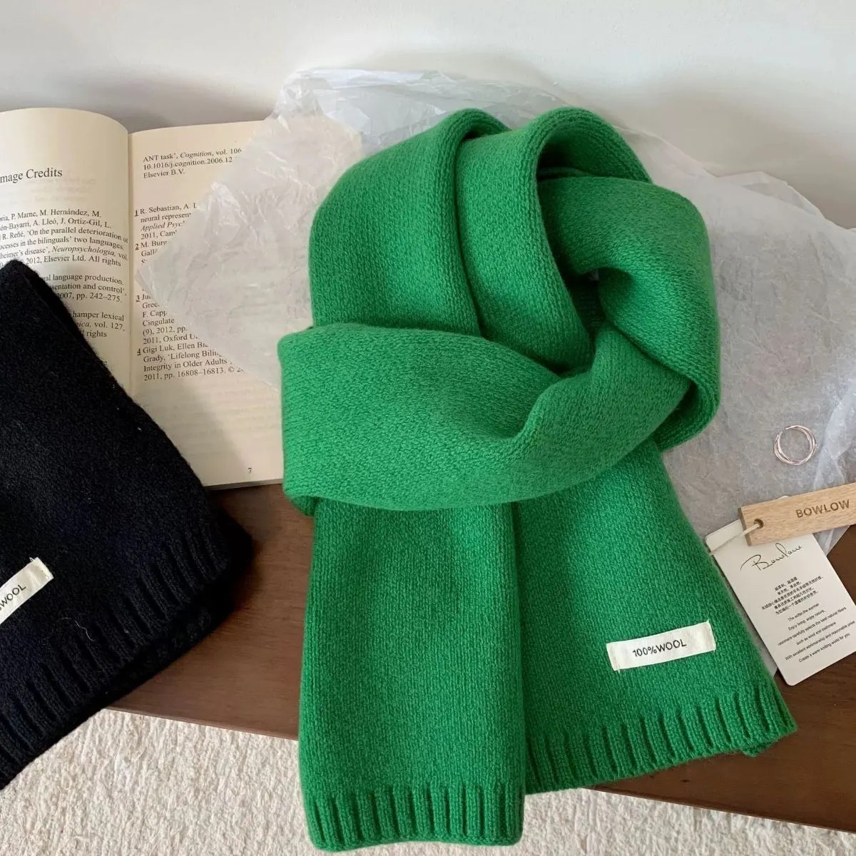 Warm Knitted Scarf